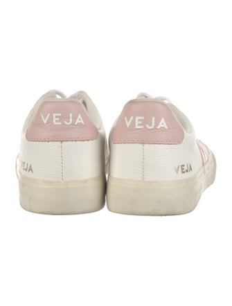 Veja Leather Graphic Print Sneakers
