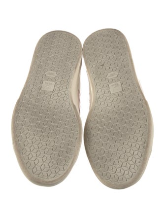 Veja Leather Graphic Print Sneakers