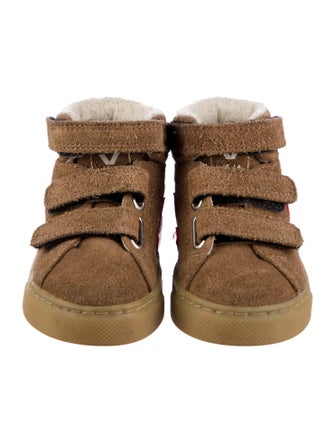 Veja Toddlers Suede High Top Sneaker