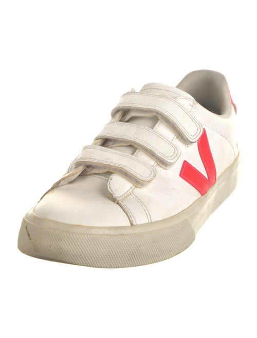 Veja Leather Graphic Print Sneakers