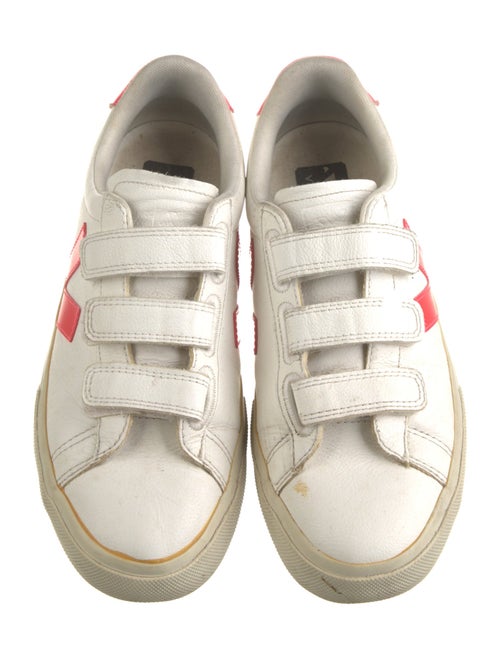 Veja Leather Graphic Print Sneakers