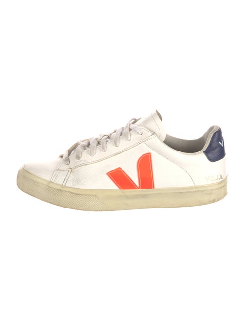 Veja Leather Graphic Print Sneakers