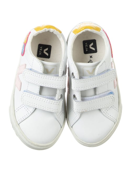 Veja Girls' Leather 'Esplar Girl Power' Sneakers