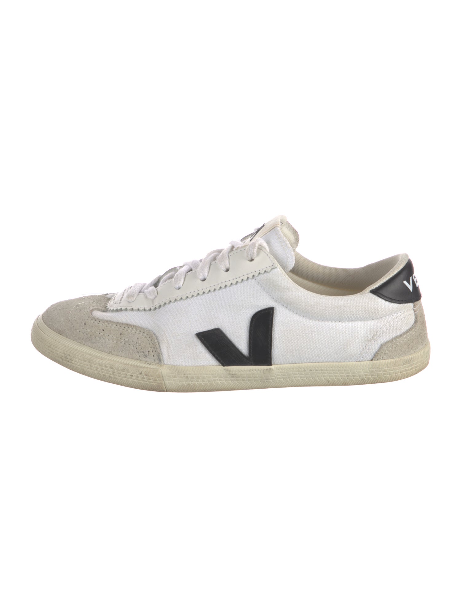 Veja Canvas Colorblock Pattern Sneakers