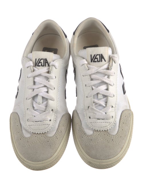 Veja Canvas Colorblock Pattern Sneakers