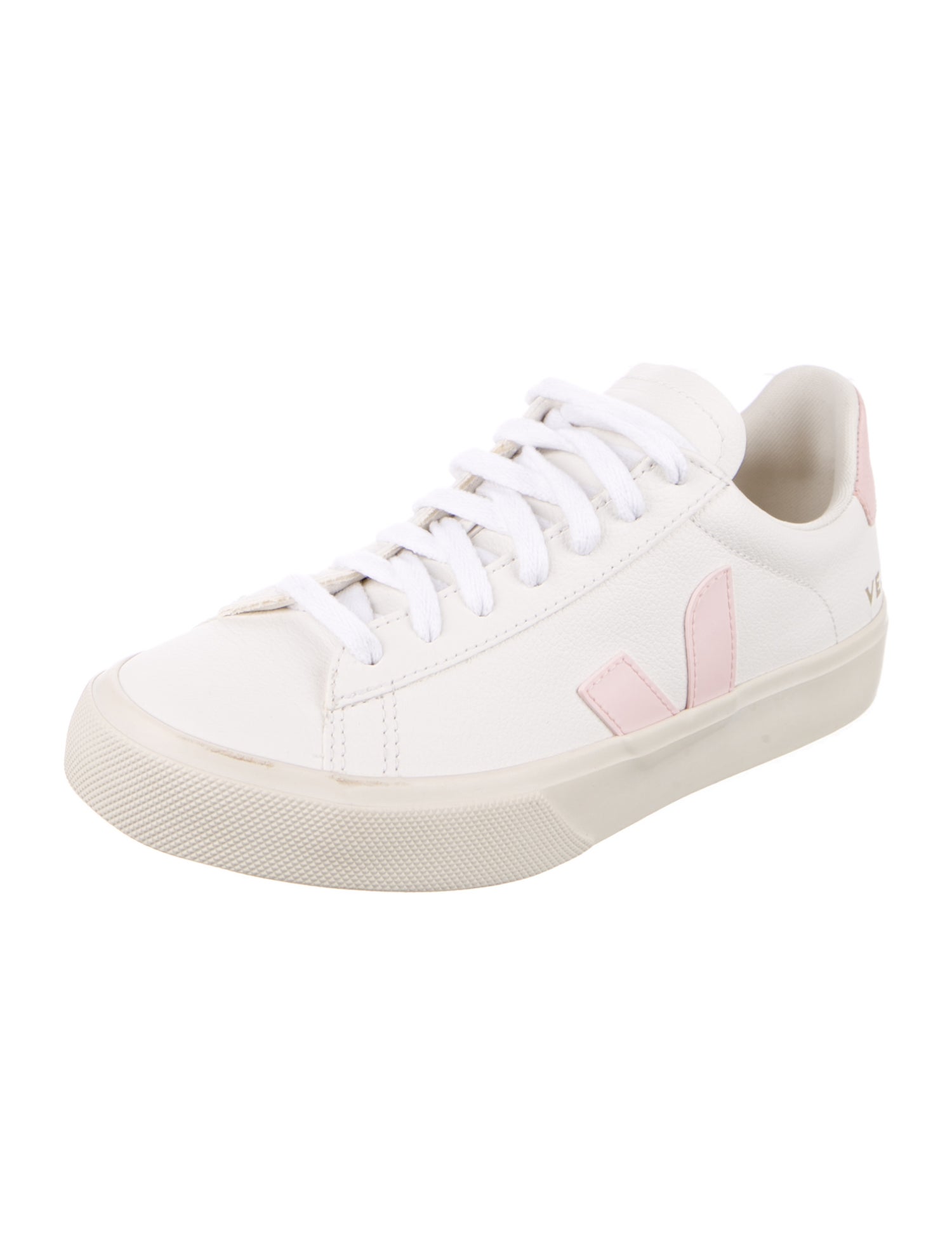 Veja Leather Graphic Print Sneakers