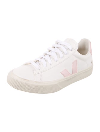 Veja Leather Graphic Print Sneakers