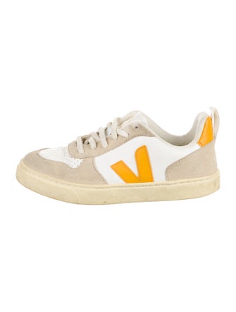 Veja Kids' Leather Low Top Sneakers