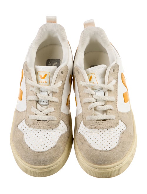 Veja Kids' Leather Low Top Sneakers