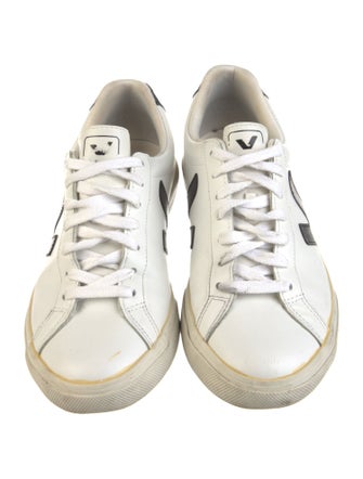 Veja Leather Graphic Print Sneakers