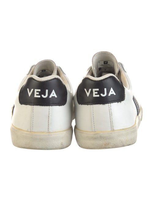 Veja Leather Graphic Print Sneakers