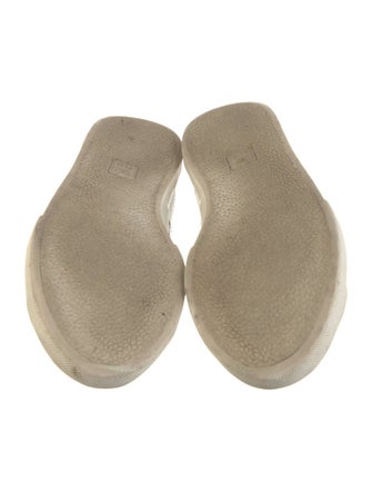 Veja Leather Graphic Print Sneakers