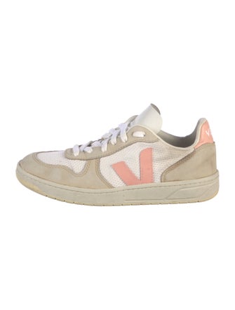 Veja Leather Printed Sneakers