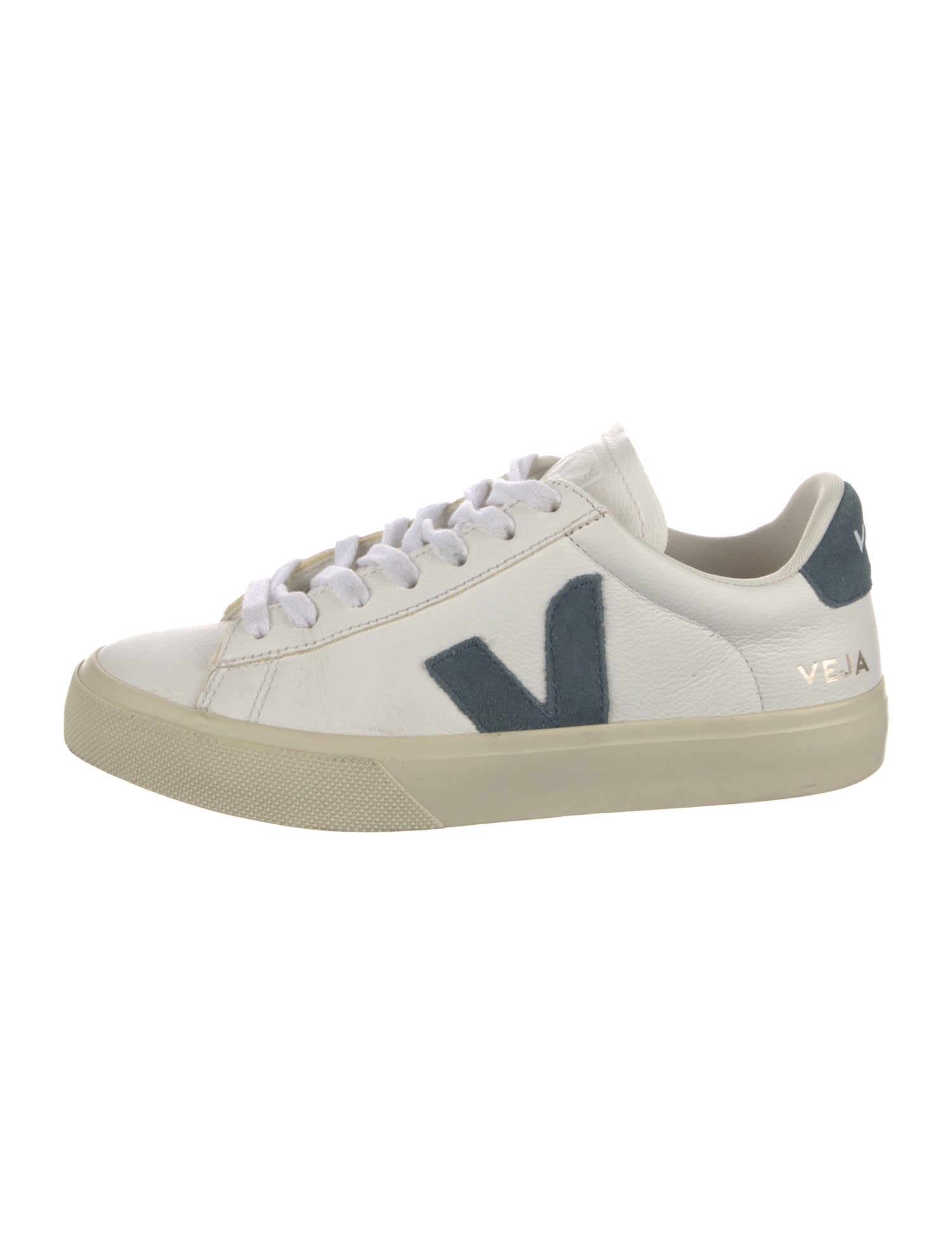 Veja Leather Graphic Print Sneakers