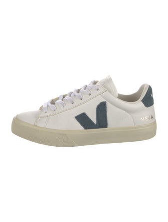 Veja Leather Graphic Print Sneakers