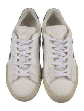 Veja Leather Graphic Print Sneakers