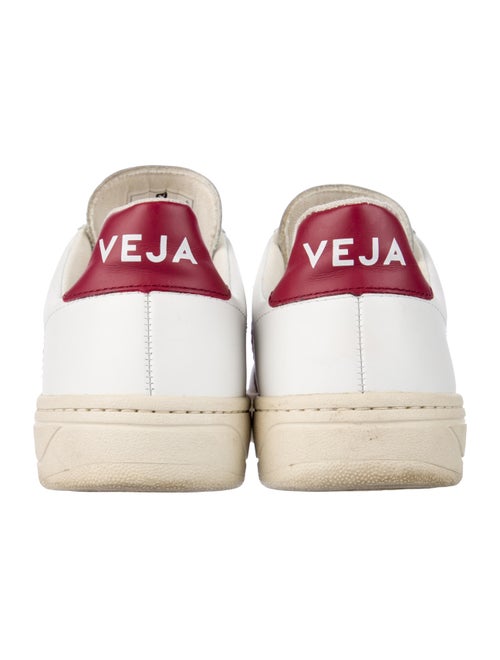 Veja Leather Graphic Print Sneakers
