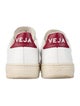Veja Leather Graphic Print Sneakers