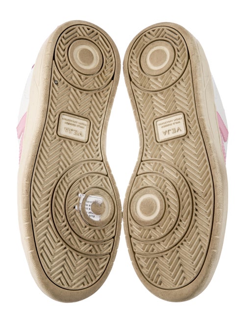 Veja Leather Graphic Print Sneakers