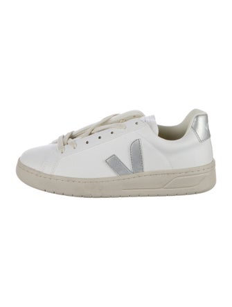 Veja Leather Graphic Print Sneakers