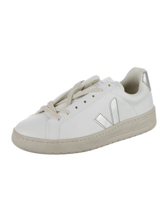 Veja Leather Graphic Print Sneakers