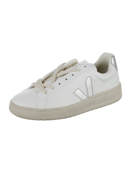 Veja Leather Graphic Print Sneakers