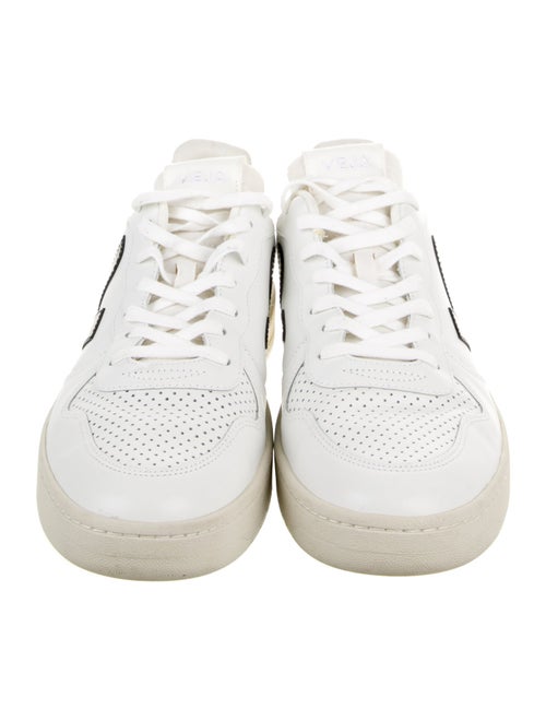 Veja Leather Graphic Print Sneakers