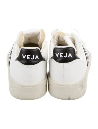 Veja Leather Graphic Print Sneakers