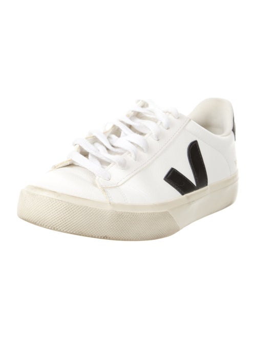Veja Leather Graphic Print Sneakers