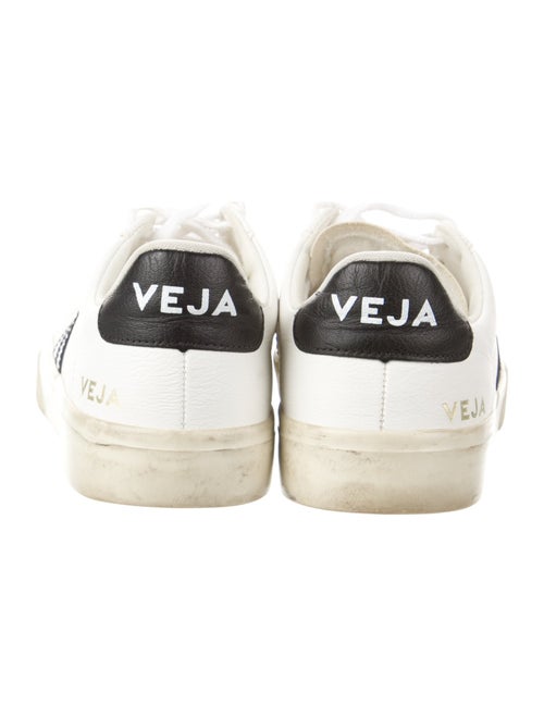 Veja Leather Graphic Print Sneakers