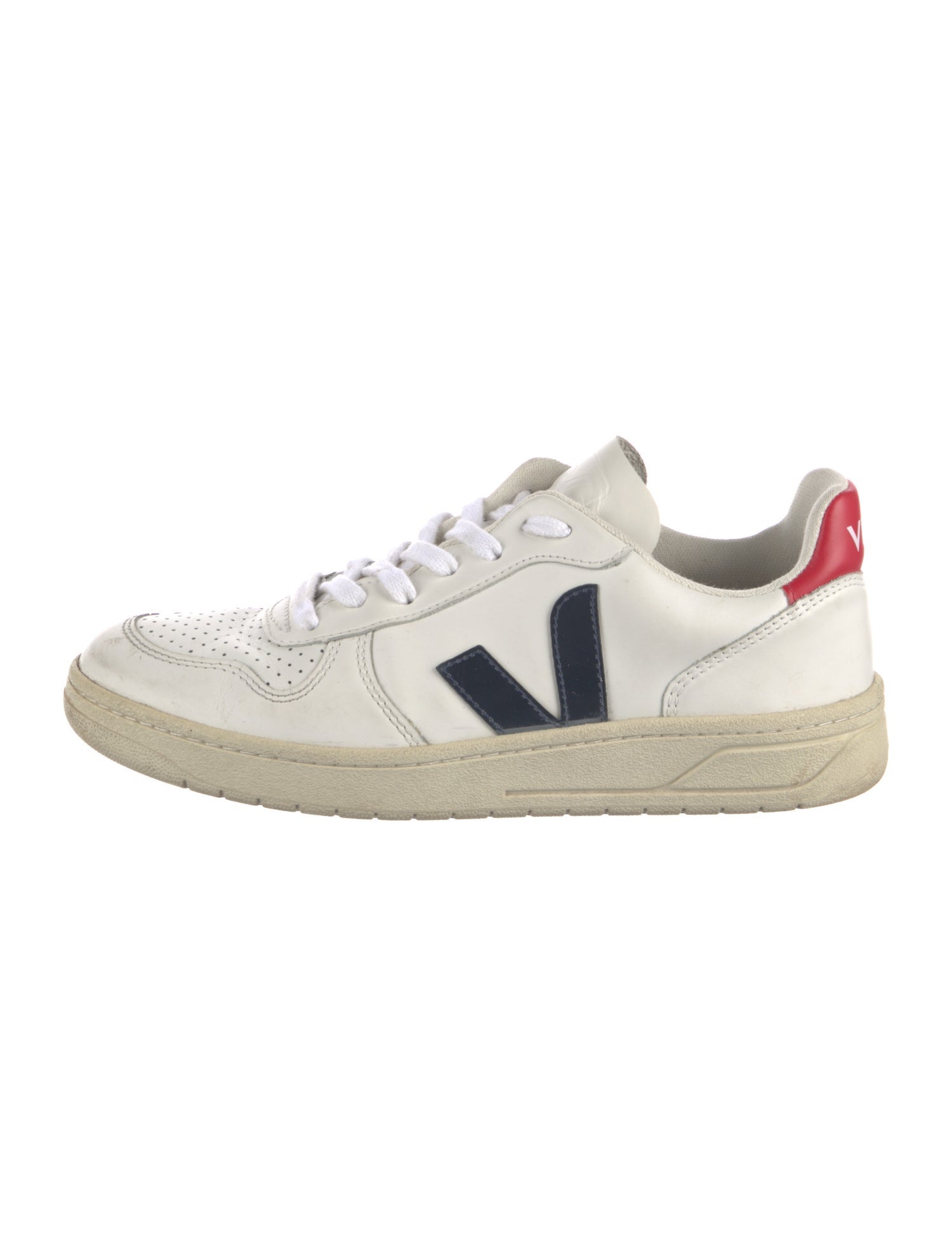 Veja Leather Printed Sneakers