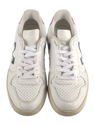 Veja Leather Printed Sneakers