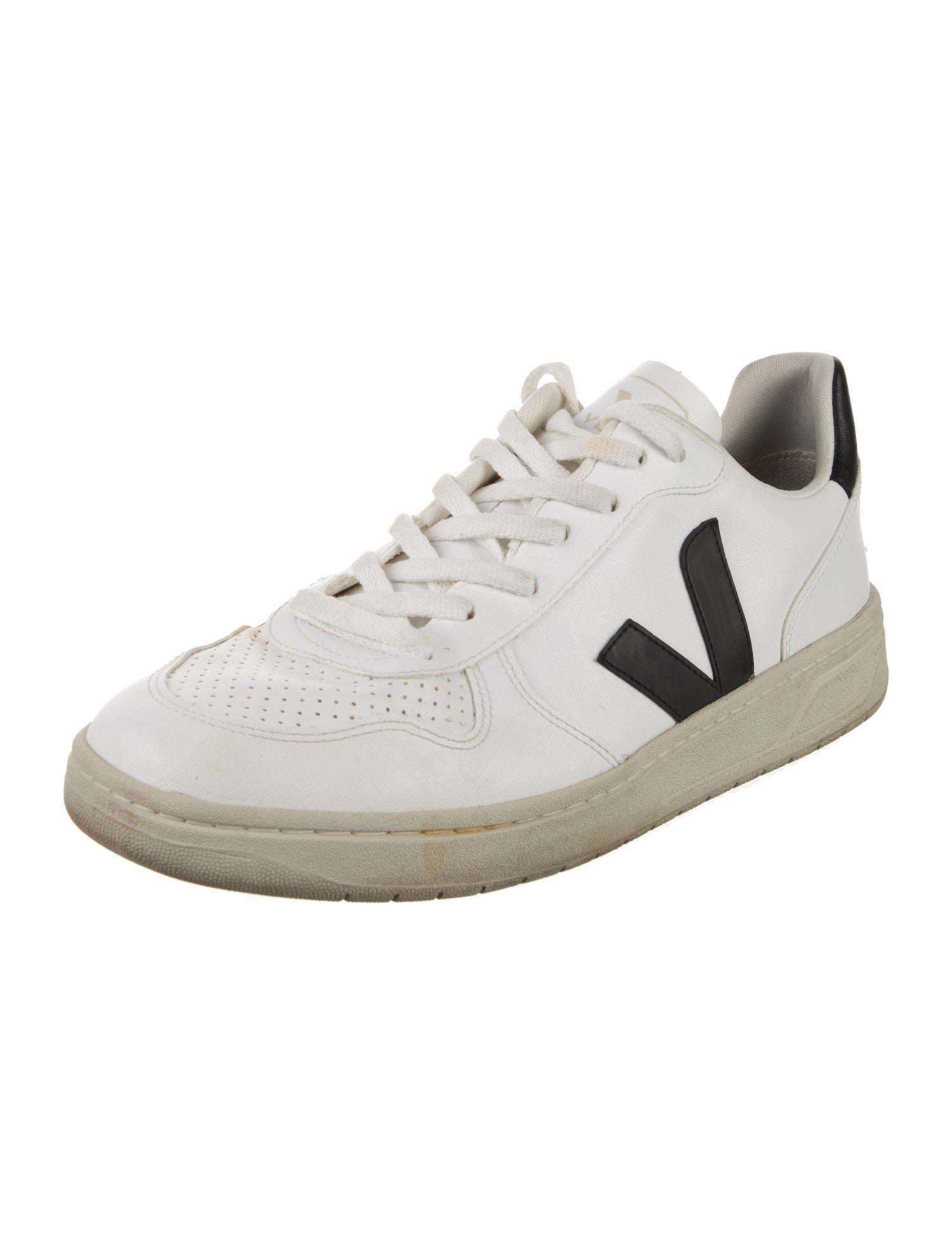Veja Leather Printed Sneakers