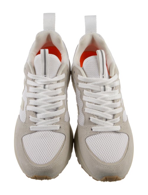 Veja Suede Colorblock Pattern Sneakers