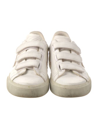 Veja Leather Graphic Print Sneakers