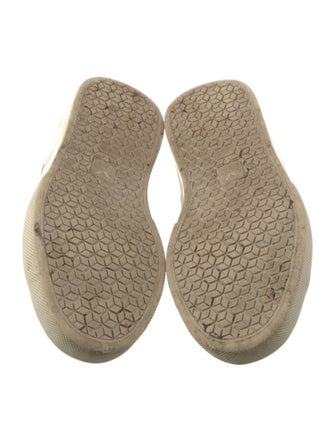 Veja Leather Graphic Print Sneakers