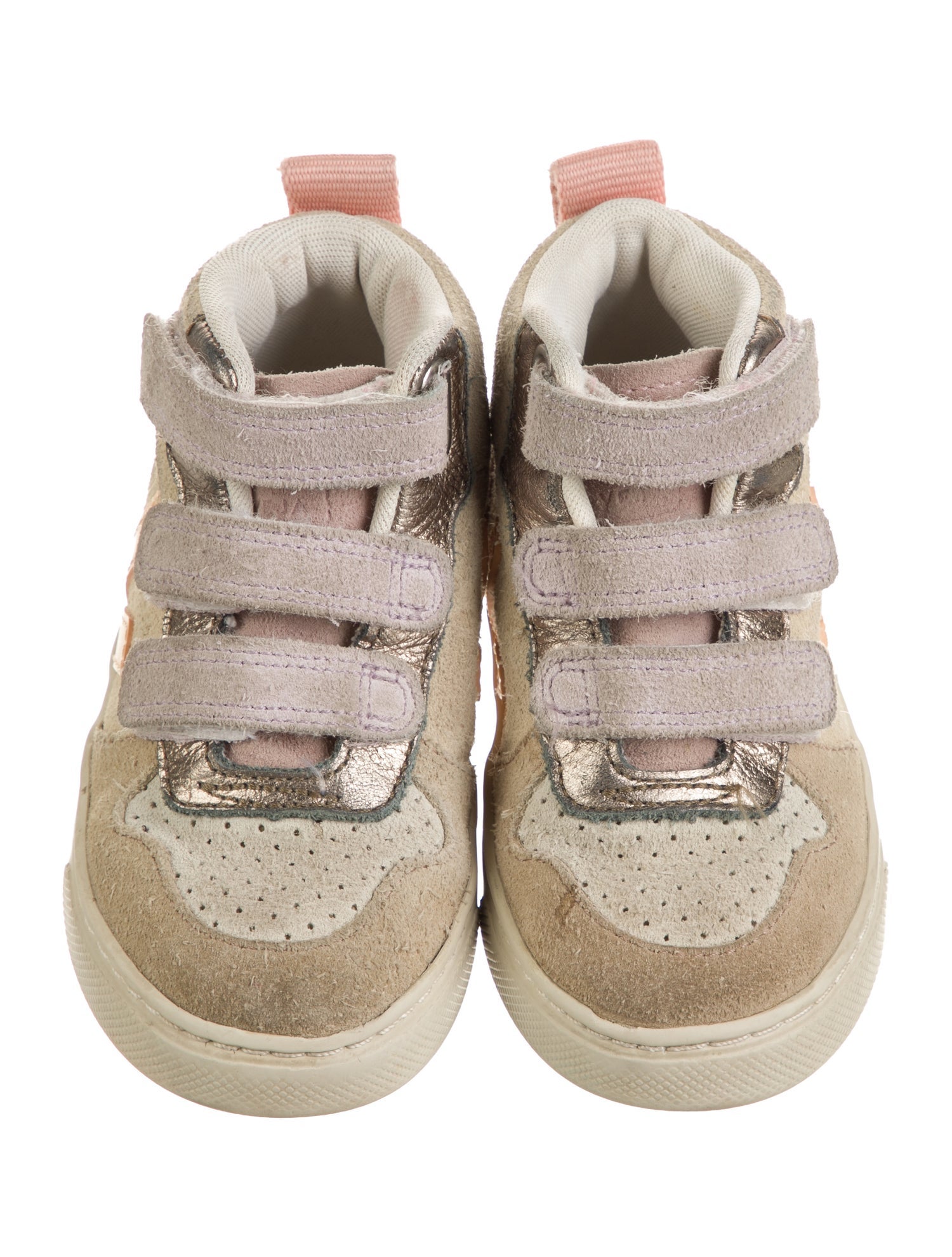 Veja Toddler Girls' High Top Sneakers