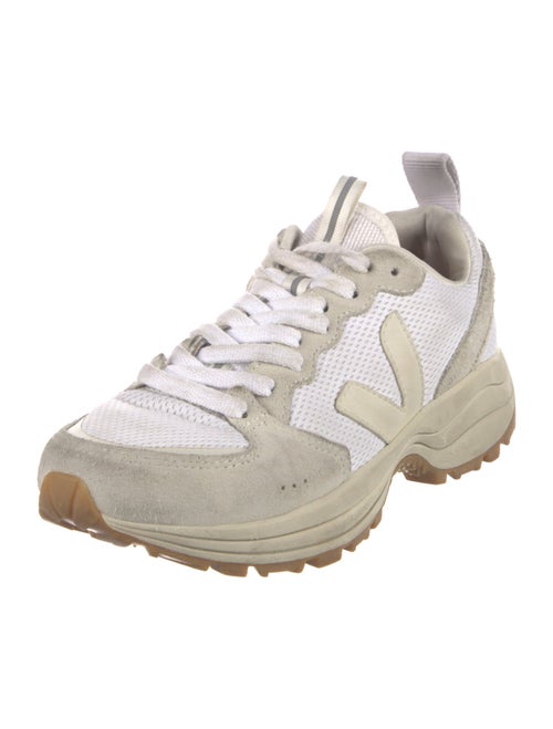 Veja Suede Colorblock Pattern Chunky Sneakers