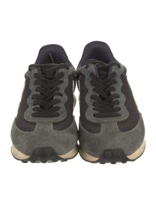 Veja Suede Colorblock Pattern Sneakers