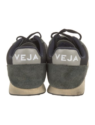 Veja Suede Colorblock Pattern Sneakers
