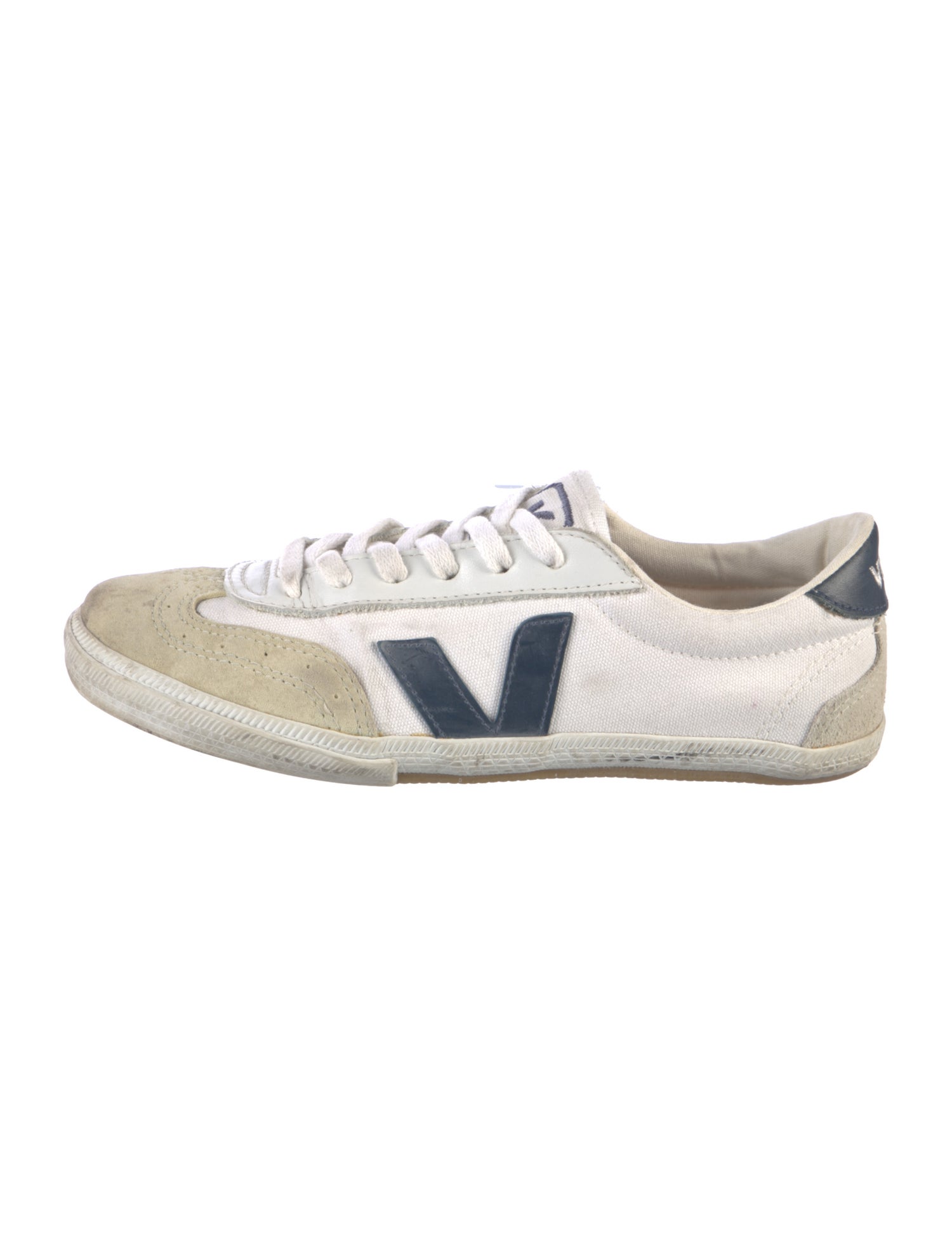 Veja Canvas Colorblock Pattern Sneakers