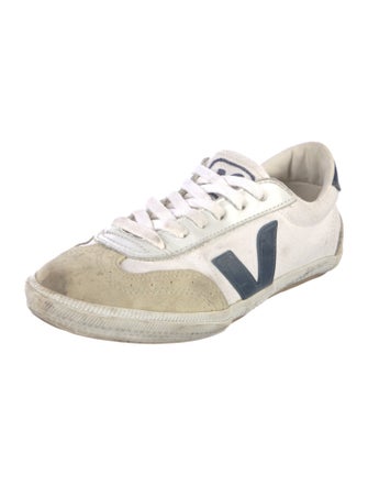 Veja Canvas Colorblock Pattern Sneakers