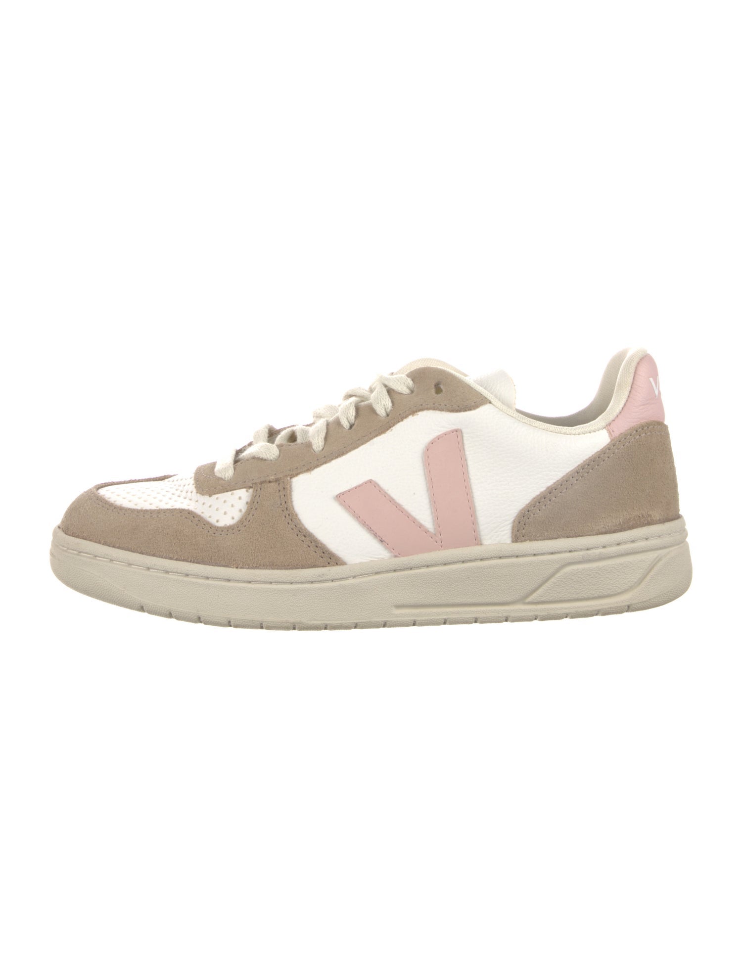 Veja Suede Colorblock Pattern Sneakers