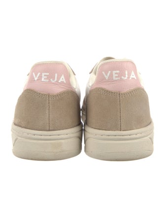 Veja Suede Colorblock Pattern Sneakers