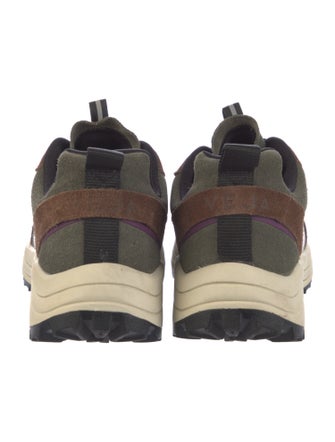 Veja Suede Colorblock Pattern Chunky Sneakers