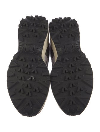 Veja Suede Colorblock Pattern Chunky Sneakers