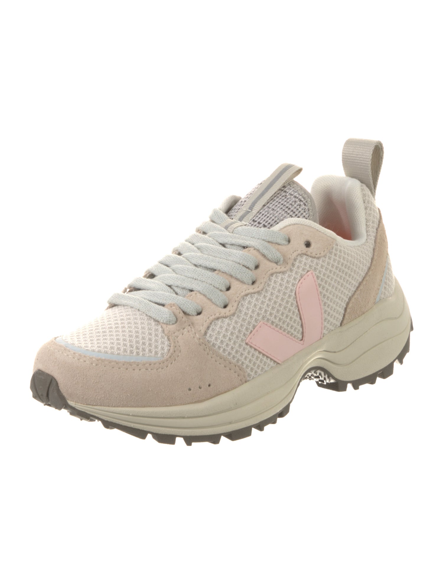 Veja Suede Colorblock Pattern Sneakers w/ Tags