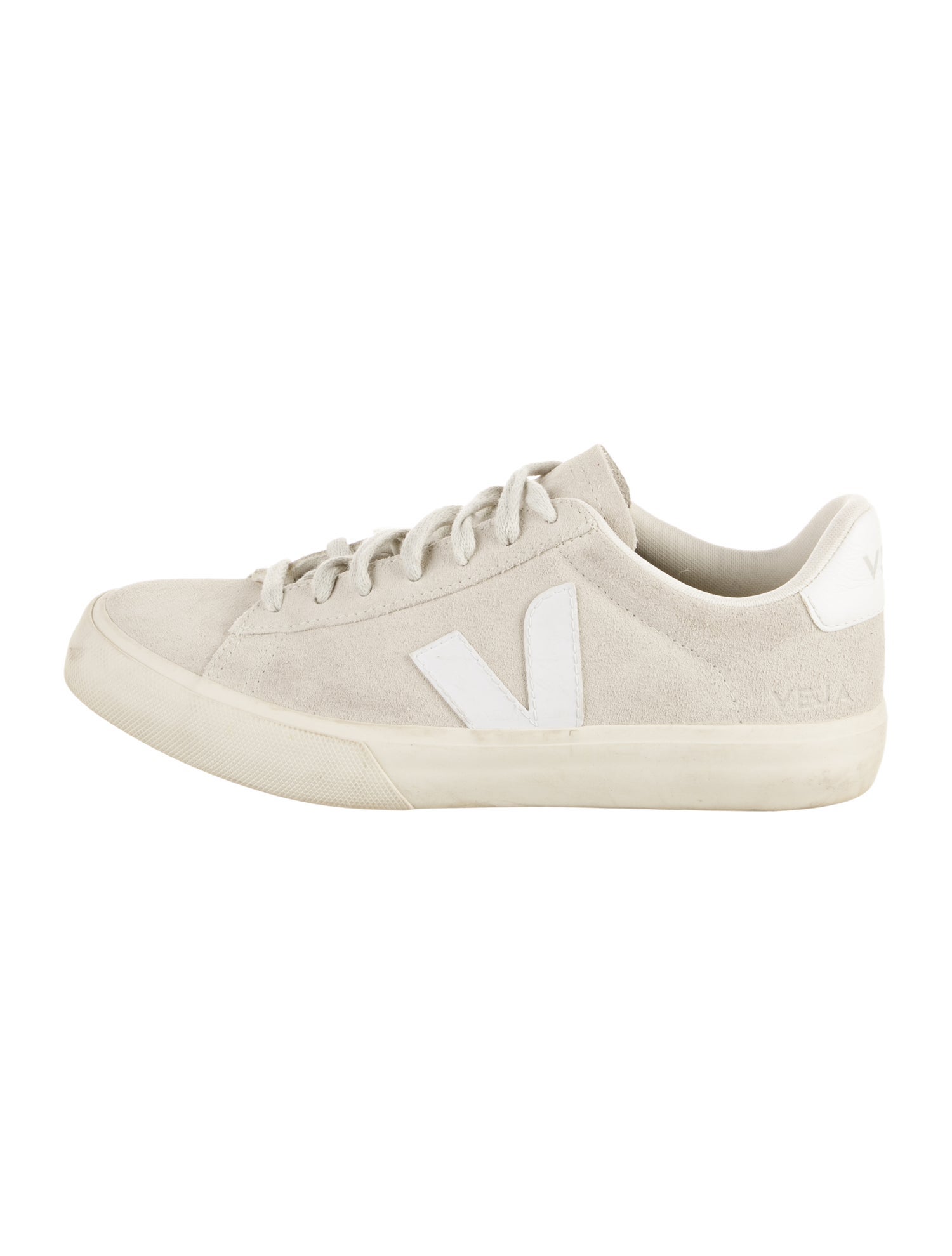 Veja Suede Leather Trim Embellishment Sneakers