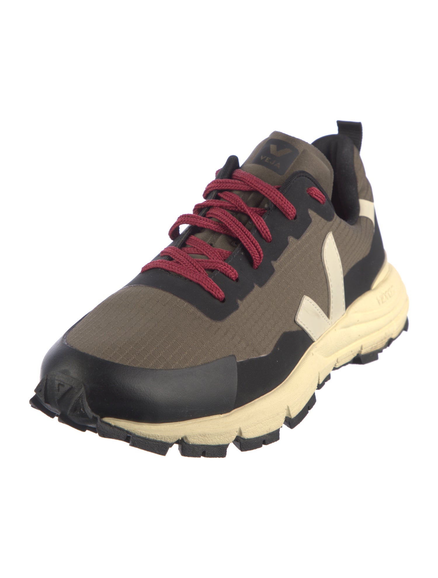 Veja Mesh Colorblock Pattern Sneakers