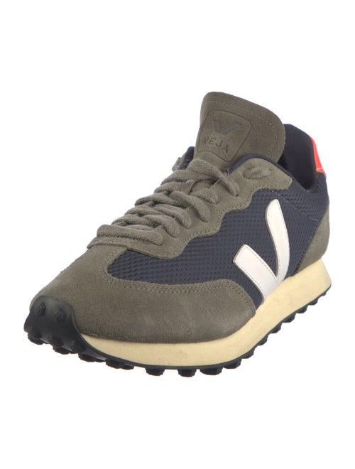 Veja Suede Colorblock Pattern Sneakers